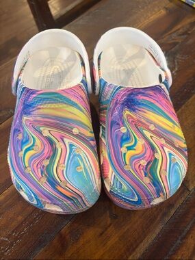 Kids Multicolor Crocs -